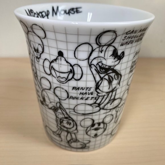 Disney Mickey Mouse Mug Sketch Book - Picture 1 of 10
